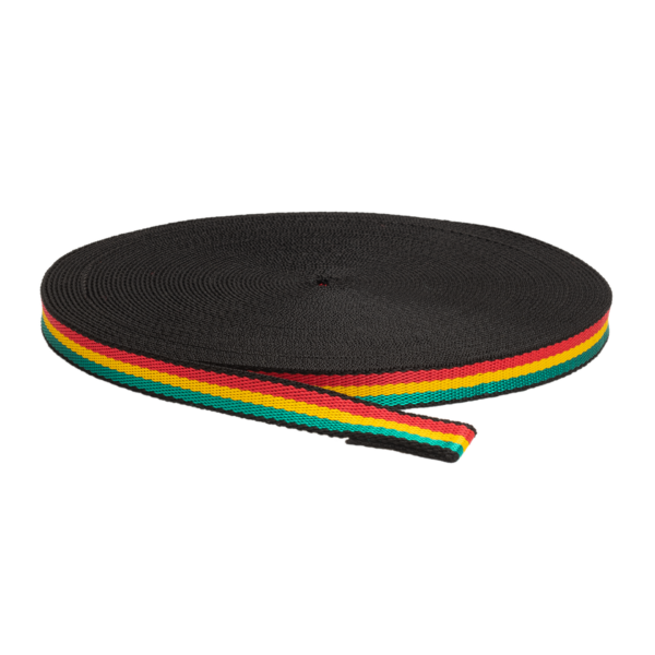 Cinta Canina Pase 20mm Rayada x 25mts (Rollo Cerrado)