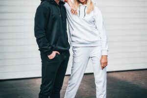 Conjunto de ropa básica con elástico